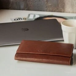 Chesterfield Mirthe RFID Portemonnee Brown -Stijlvolle Tassen leren portemonnee bruin mirthe rfid 1 1