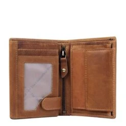 Chesterfield Hazel RFID Portemonnee Cognac -Stijlvolle Tassen leren portemonnee cognac hazel rfid 1