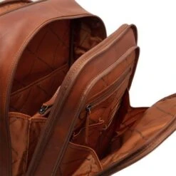 Chesterfield Detroit Leren Rugzak Cognac -Stijlvolle Tassen leren rugzak cognac detroit 3