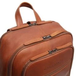 Chesterfield Detroit Leren Rugzak Cognac -Stijlvolle Tassen leren rugzak cognac detroit 4