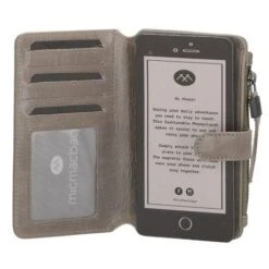 Micmacbags Porto Telefoontasje Grijs -Stijlvolle Tassen micmacbags phoneclutch grijs 6