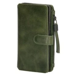 Micmacbags Porto Telefoontasje Groen -Stijlvolle Tassen micmacbags phoneclutch groen 4