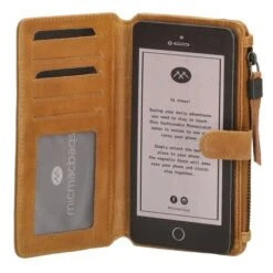 Micmacbags Porto Telefoontasje Groot Okergeel -Stijlvolle Tassen micmacbags porto telefoontasje groot okergeel 6