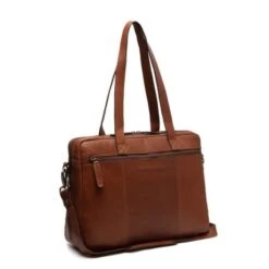 Chesterfield Soft Class Modena Schoudertas 15" Cognac
