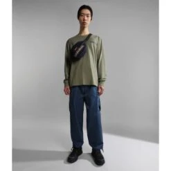 Napapijri Hering Heuptas Blue Marine -Stijlvolle Tassen na4ggp176 alt1