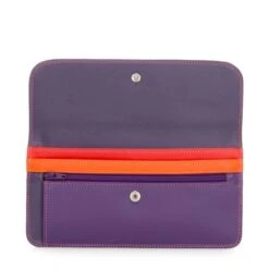 Mywalit Simple Flapover Purse/Wallet Portemonnee Sangria Multi -Stijlvolle Tassen open zoom 8