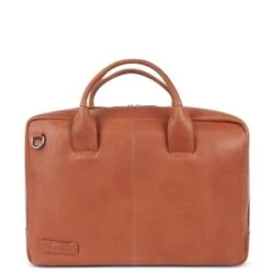 Plevier Gherkin Schoudertas Laptop 15.6" Cognac