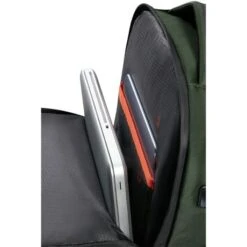 Samsonite BIZ2GO Laptop Backpack BP 15,6" Daytrip Earth Green -Stijlvolle Tassen prod col 142144 1316 laptop compartment