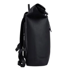 GOT BAG RollTop Lite Backpack 15" Black -Stijlvolle Tassen rolltop light black side 55