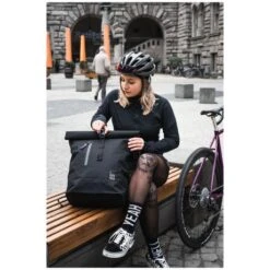 GOT BAG RollTop Backpack 15" Black -Stijlvolle Tassen rolltop black mood 38