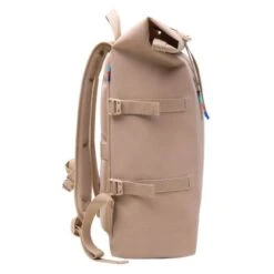GOT BAG RollTop Backpack 15" Sand -Stijlvolle Tassen rolltop warmsand side 02