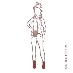 MOSZ Telefoontasje Suède Snake Cognac Brushed Silver 9 MOSZ Telefoontasje Suède Snake Cognac Brushed Silver -Stijlvolle Tassen saffiano pink light 3