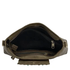 Micmacbags Masterpiece Schoudertas Olijfgroen 29 -Stijlvolle Tassen schoudertas olijfgroen micmac 5