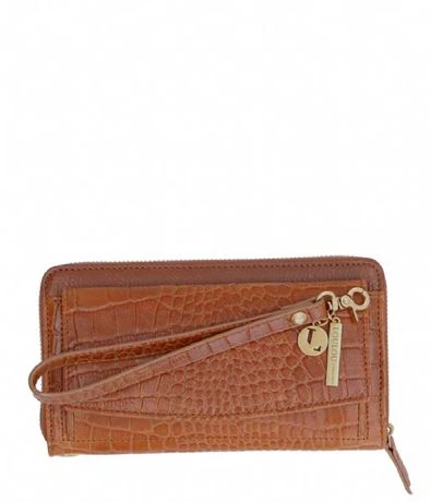 LouLou Essentiels SLB Ally RFID Wallet Cognac 2 LouLou Essentiels SLB Ally RFID Wallet Cognac - Afbeelding 2