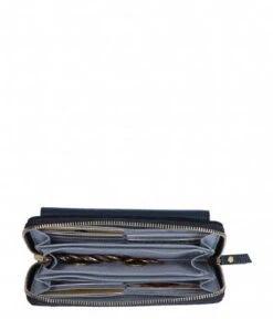 LouLou Essentiels SLB Lazy Lizard RFID Wallet Black -Stijlvolle Tassen slb163dg 001 001 4 600