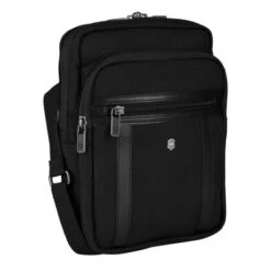 Victorinox Werks Professional Cordura Crossbody Tablet Bag Black -Stijlvolle Tassen v56