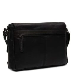 Chesterfield Zurich Leren Schoudertas Zwart -Stijlvolle Tassen zurich black 5 1